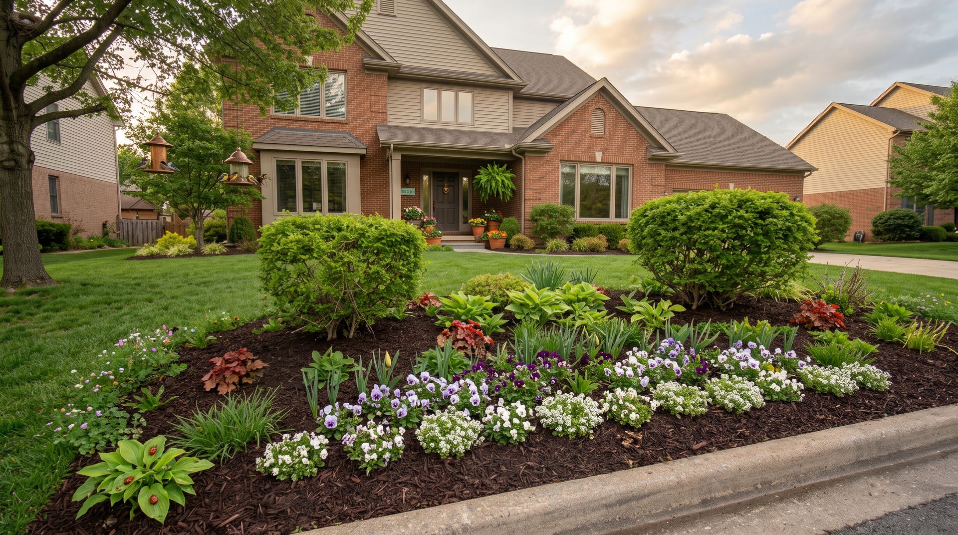 After landscape renovation