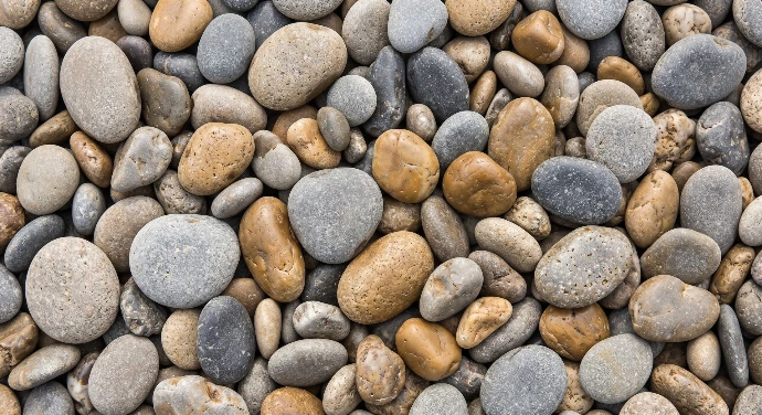 River rock category, decorative landscaping stone for sale in Travelers Rest, SC.
